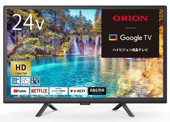 ORION 24V型 ハイビジョン スマートテレビ