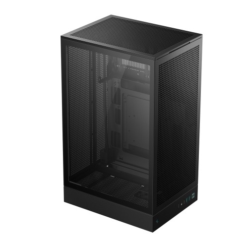 CH270/設置面積が小さい縦型PCケース/ブラック/背面コネクタマザーボード対応(MicroATX)/USB Gen2 Type-C/360mmラジエーターや大型GPUに対応