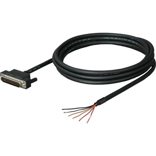 デジタル GP-4105/GP-4115T(バラ線)⇔三菱QnA/A計算機リンク(D-SUB25P)用RS-232Cケーブル(3m)