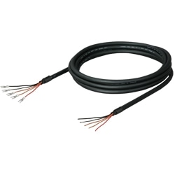 三菱表示器 GT10（端子台）⇔インバータ用ケーブル バラ線⇔圧着端子、RS-422（3m)