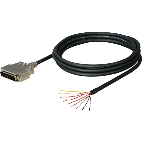 デジタル表示器 GP-4106/GP-4116T(バラ線)⇔三菱QnA/ACPU(D-SUB25P)用RS-422ケーブル(3m)