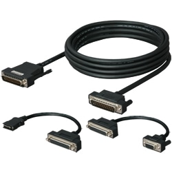 三菱シーケンサ（D-SUB25P）対応RS-422/RS-232Cコンバータ、D232V-CAB、DAD01R4H