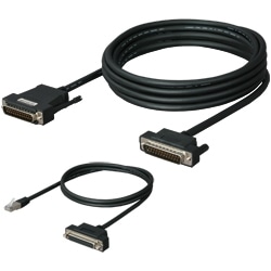 三菱シーケンサ（D-SUB25P）対応RS-422/RS-232Cコンバータ（15m）、DINV-485CAB