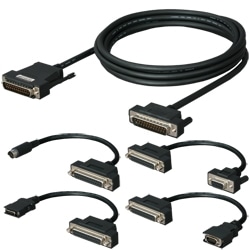 三菱CPU（D-SUB25P）対応コンバータ、DAC01R2L、D232V-CAB、DFX-422CAB、DAD01R4H