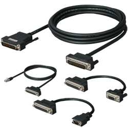 三菱シーケンサ（D-SUB25P）対応コンバータ、DAC01R2L、D232V-CAB、DINV-485CAB