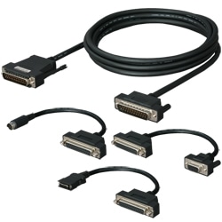 三菱シーケンサ（D-SUB25P）対応コンバータ、D232V-CAB、DFX-422CAB、DAD01R4H