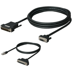 三菱シーケンサ（D-SUB25P）対応RS-422/RS-232Cコンバータ（3m）、DINV-485CAB