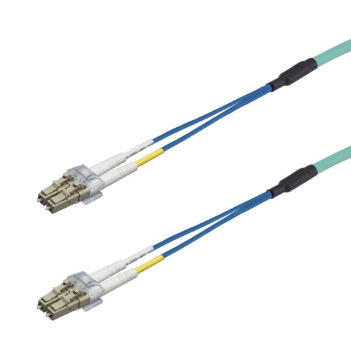 光ファイバーケーブル (OM3マルチモード/LC-LC/屋内用/2芯)【5m】