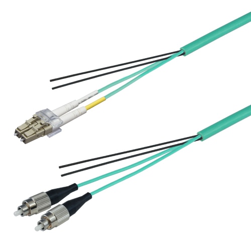 光ファイバーケーブル (OM3マルチモード/LC-FC/屋内用(補強)/2芯)【20m】