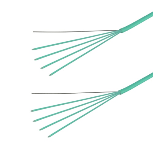 光ファイバーケーブル (OM3マルチモード/両端コネクタなし/屋内/4芯) 15m