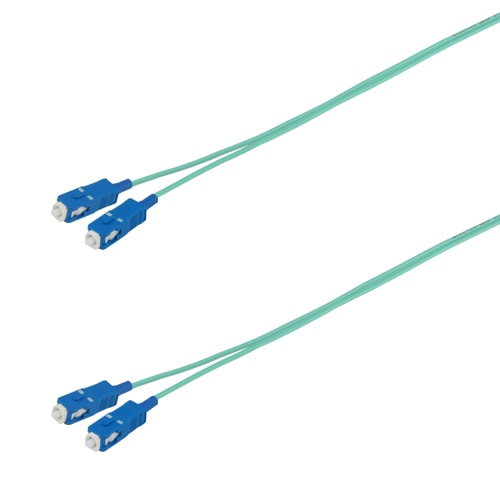 光ファイバーケーブル (OM3マルチモード/SC-SC/可動/2芯)【1m】