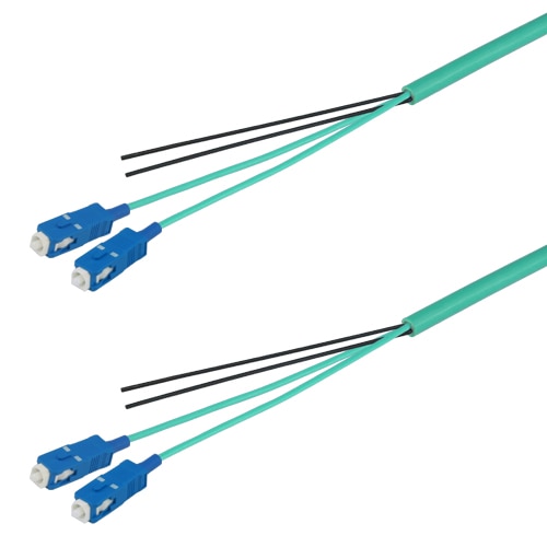 光ファイバーケーブル (OM3マルチモード/SC-SC/屋内用(補強)/2芯)【5m】