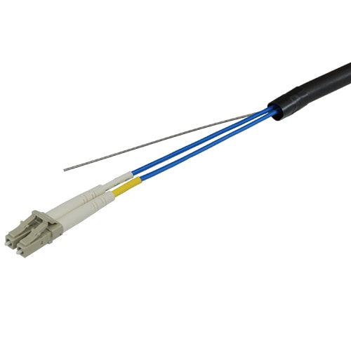 光ファイバーケーブル (マルチモード/LC-LC/屋外用(補強)LAPシース/2芯)【40m】