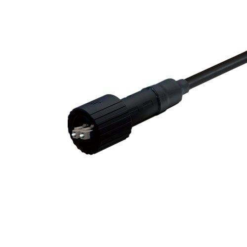 光ファイバーケーブル (マルチモード/LC-コネクタなし/防塵防水(片端)/2芯)【5m】