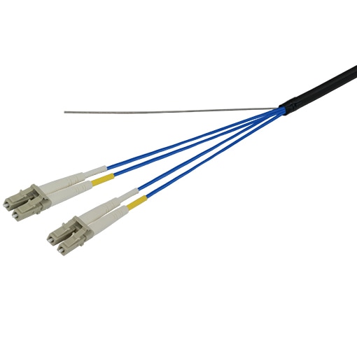 CC-Link IEコントローラネットワーク対応光ファイバケーブル（GI G50/125タイプ） 屋外用（補強）LAPシース 10m