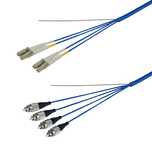 CC-Link IEコントローラネットワーク対応光ファイバケーブル（GI G50/125タイプ） 屋内用（補強） 50m