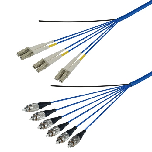 CC-Link IEコントローラネットワーク対応光ファイバケーブル（GI G50/125タイプ） 屋内用（補強） 5m