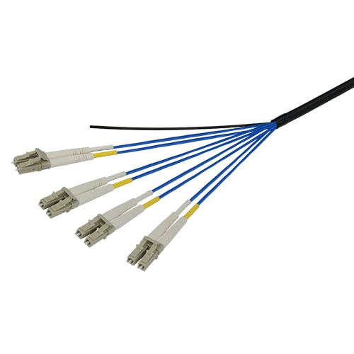 CC-Link IEコントローラネットワーク対応光ファイバケーブル（GI G50/125タイプ） 屋外用（補強）LAPシース 5m