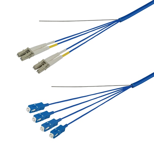 CC-Link IEコントローラネットワーク対応光ファイバケーブル（GI G50/125タイプ） 屋内用（補強） 3m