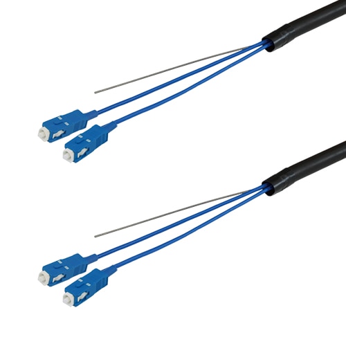 CC-Link IEコントローラネットワーク対応光ファイバケーブル（GI G50/125タイプ） 屋外用（補強）LAPシース 20m