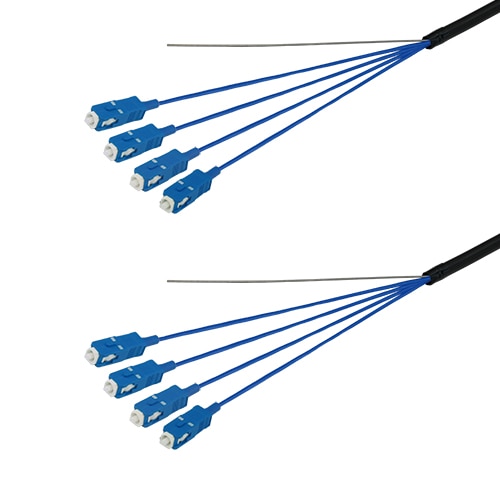 CC-Link IEコントローラネットワーク対応光ファイバケーブル（GI G50/125タイプ） 屋外用（補強）LAPシース 10m