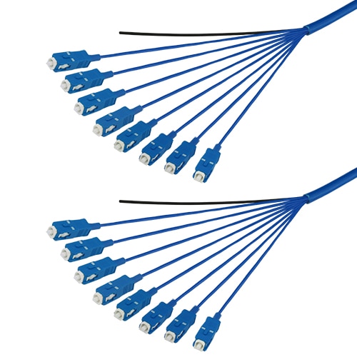 CC-Link IEコントローラネットワーク対応光ファイバケーブル（GI G50/125タイプ） 屋内用（補強） 5m