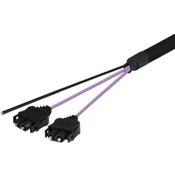 MELSECNET対応光ファイバケーブル（大口径石英ガラスタイプ） 屋外用（補強） 10m