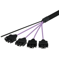 MELSECNET対応光ファイバケーブル（大口径石英ガラス）屋外用（補強）LAPシース 15m