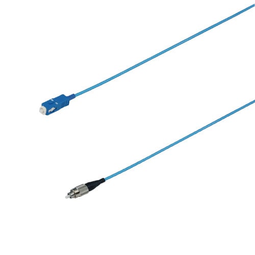 MELSECNET対応光ファイバケーブル（GI G50/125タイプ） コネクタ：SC⇔FC 盤内用 2m