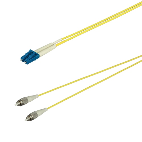 光ファイバーケーブル (シングルモード/LC-FC/可動/2芯)【2m】