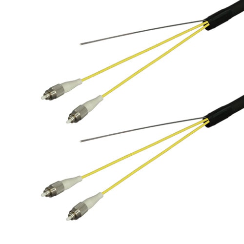 光ファイバーケーブル (シングルモード/FC-FC/屋外用(補強)LAPシース/2芯)【50m】