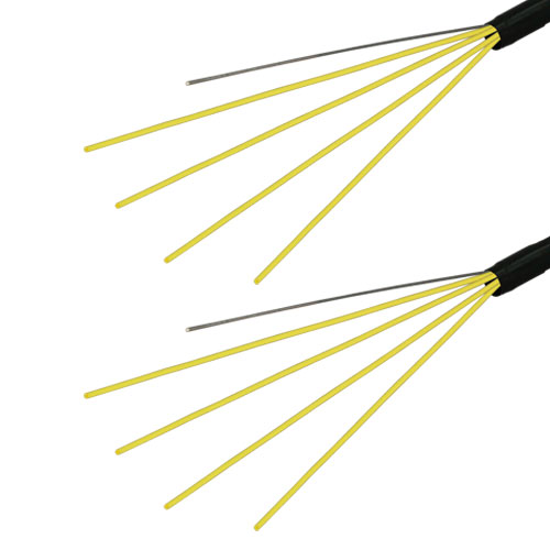 光ファイバーケーブル (シングルモード/両端コネクタなし/屋外/4芯) 10m