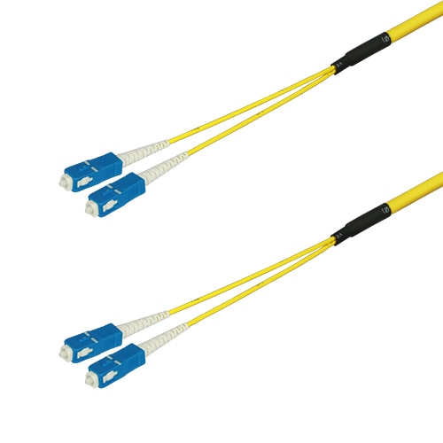 光ファイバーケーブル (シングルモード/SC-SC/屋内用 可動/2芯)【20m】