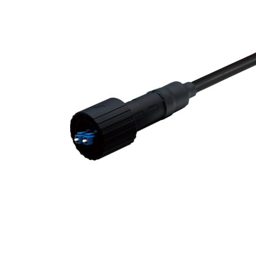 光ファイバーケーブル (シングルモード/LC-コネクタなし/防塵防水(片端)/2芯)【45m】