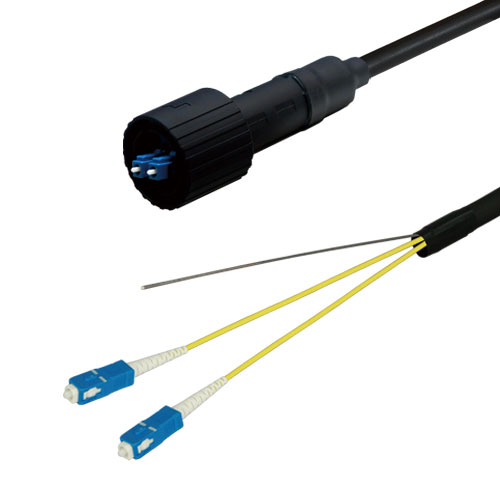 光ファイバーケーブル (シングルモード/LC-SC/防塵/2芯) 25m