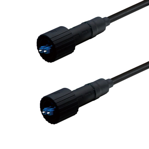 光ファイバーケーブル (シングルモード/LC-LC/防塵防水(両端)/2芯)【2m】