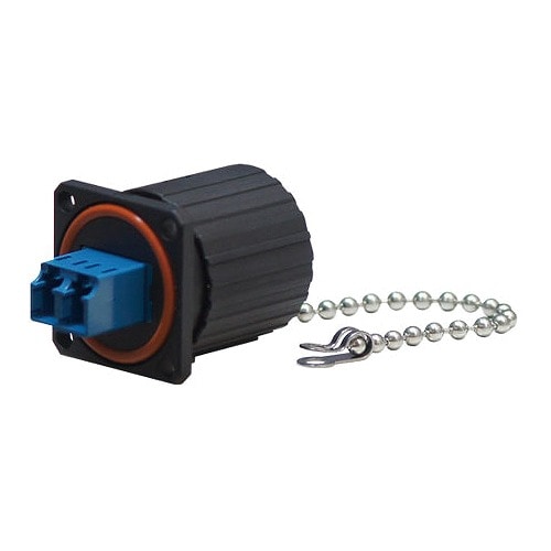 防塵防水パネル取り付け レセプタクル(防塵防水2連LC、2連LCコネクタ)