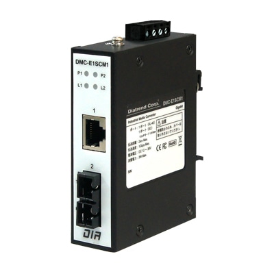 【産業用光メディアコンバータ マルチモード】 ギガビットタイプ イーサネット1ポート、SC1ポート搭載