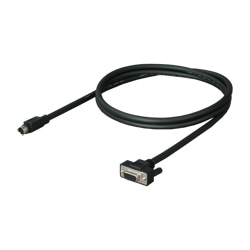 三菱シーケンサQCPU/表示器 GOT1000(MD6P)対応RS-232Cケーブル(1.5m) PC側：D-SUB9P