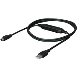 三菱シーケンサMELSEC-QCPU対応RS-232C⇔USBコンバータケーブル（2M）