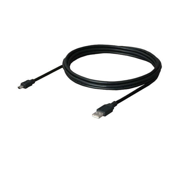 USB miniB-Type⇔USB A-Type USB2.0ケーブル(5m)