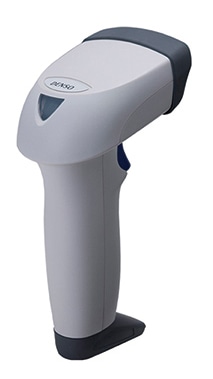 2次元コードスキャナ エリアガイドマーカ 白色 ACアダプタ付(RS232C)