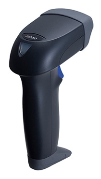 2次元コードスキャナ エリアガイドマーカ 黒色 USBストレートケーブル