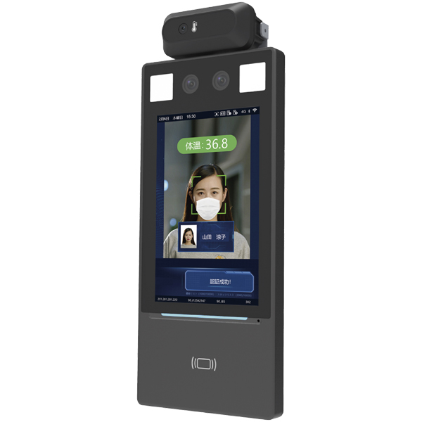 AI体温検知顔認証カメラ