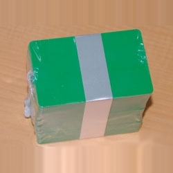 カラー無地IDカード(緑) 0.76mm