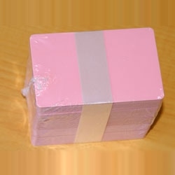 カラー無地IDカード(ピンク) 0.76mm