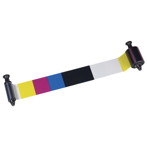 ハーフパネルカラーリボン YMCKO （廉価タイプ） Pebble Dualys Quantum用