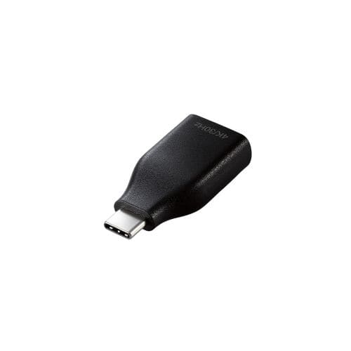USB Type-C映像変換アダプタ/Type-C - HDMI/直挿し/4k30Hz/ブラック