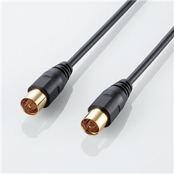 アンテナケーブル(ストレート-ストレート) 3m ブラック