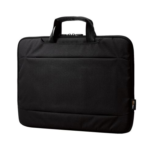 パソコンケース/リサイクル素材/取っ手付き/手提げ/撥水/防汚/CORDURA/15.6インチ/ブラック